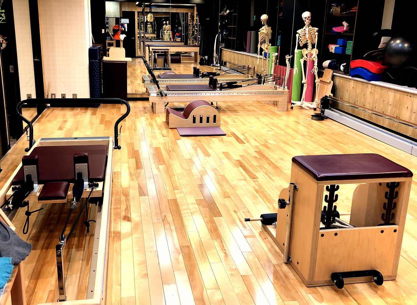 ピラティススタジオゼロ 最大限の効果を発揮するピラティスマシン！