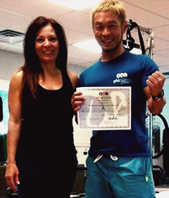 ピラティススタジオゼロ 代表トレーナー　岡本啓（おかもと・けい）